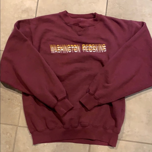 redskins crewneck sweatshirt